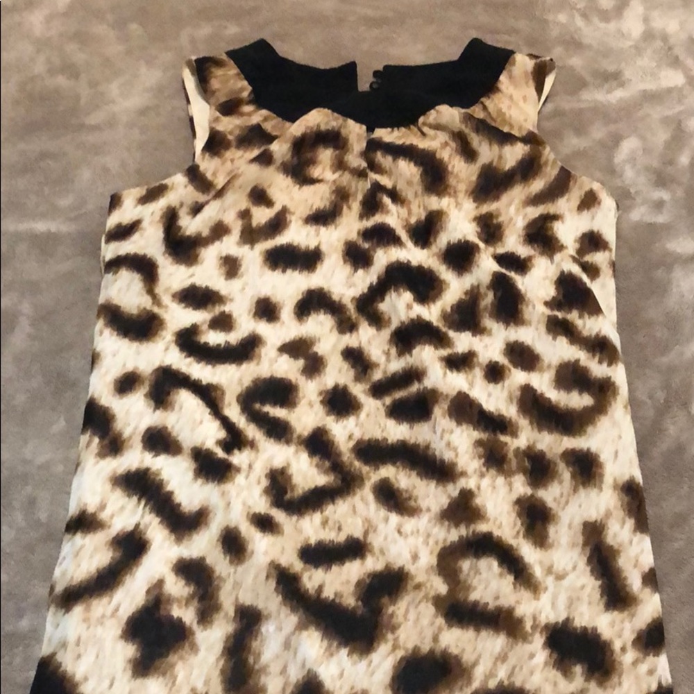 Animal print dress